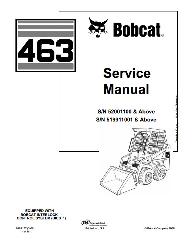 bobcat 463 wiring diagram  | 592 x 768