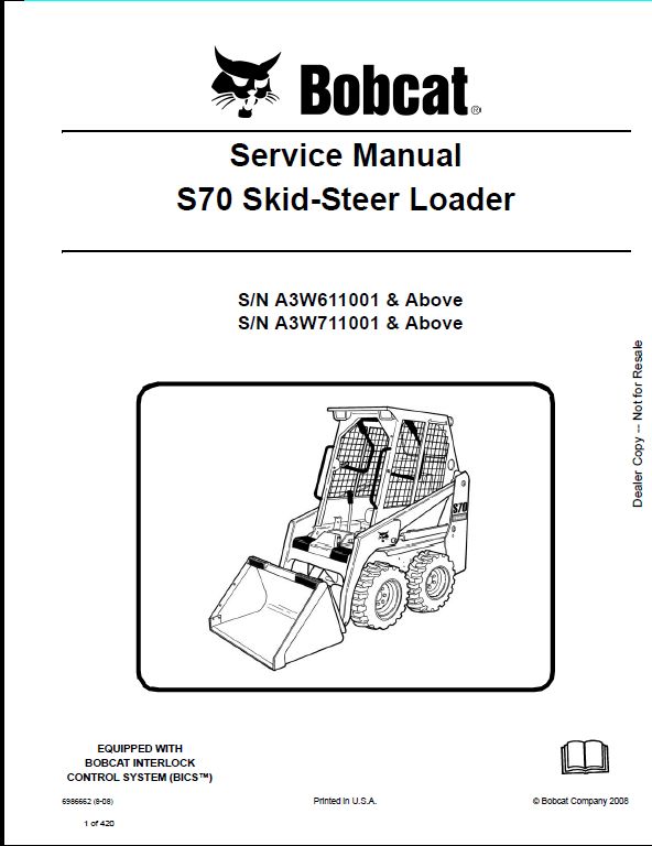 Bobcat S70 Wiring Diagram