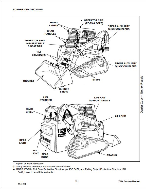 2008 Bobcat T320 Compact Track Loader Service Repair ... bobcat t320 parts diagram 