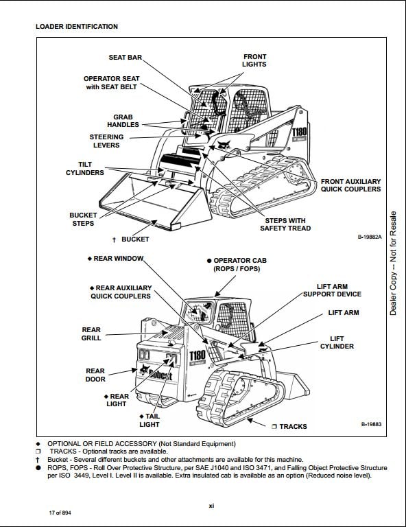 2008 Bobcat T180 Compact Track Loader Service Repair