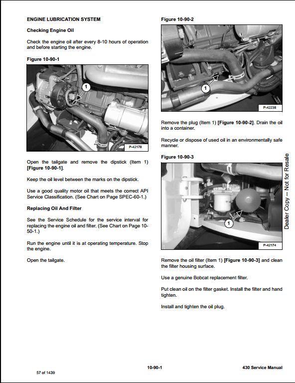 Bobcat 430 Wiring Diagram - Wiring Diagram Schema