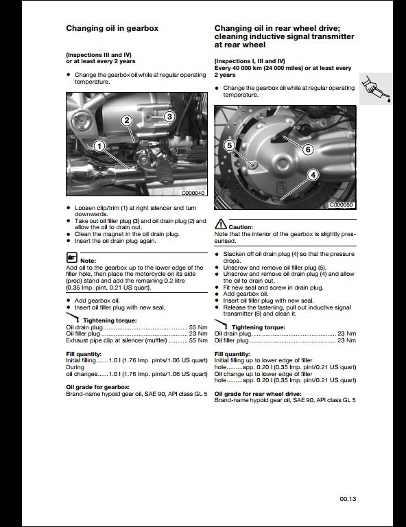 Bmw R1200c Shop Manual Bmw R1200c Shop Manual