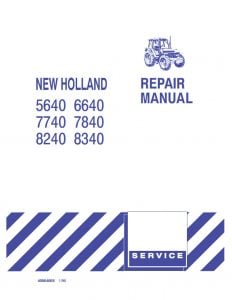 New holland 6640 tractor manual