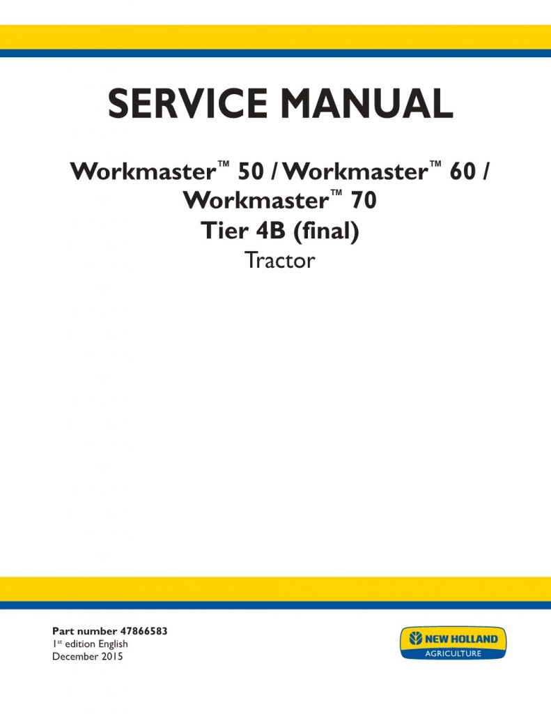 new holland tractor manuals free download