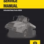 New Holland AD250 Articulated Dump Trucks Service Repair Manual