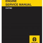 New Holland 334T/M2 Engine Service Repair Manual