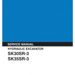 Kobelco SK30SR-3/SK35SR-3 Hydraulic Excavator Service Repair Manual