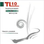 Takeuchi TL10 Track Loader Service Repair Manual(Serial No.201000003～)(Book No.CU6E005)