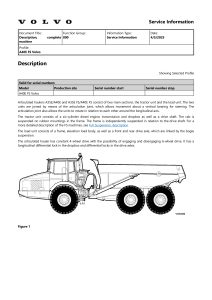 Volvo A40E FS Articulated Haulers Service Manual