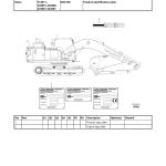 Volvo EC180E L Excavators Part Manual