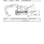 Volvo EC200 Akerman Excavators Part Manual