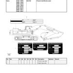 Volvo EC210B Excavators Part Manual