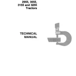John Deere Tractors 2955 3055 3155 3255 Technical Manual