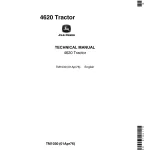John Deere Tractors 4620 Repair Manual