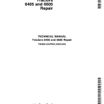 John Deere Tractors 6405 6605 Technical Manual