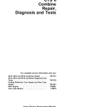 John Deere Combine CTS II Technical Manual