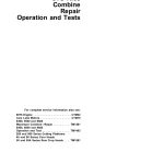 John Deere Combine CTS Rice Technical Manual