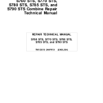 John Deere Combine S760 STS S780 S785 S790 Technical Manual