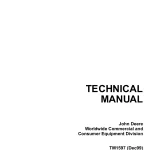 John Deere Front Mower F735 tm1597 Technical Manual