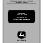 John Deere Lawn Tractors L105 L107 L120 TM2185 Technical Manual