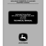 John Deere Lightweight Fairway Mower 3215 3215A 3215B 3225B 3235 3235A 3235B tm1534 Technical Manual