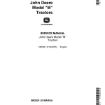 John Deere Tractor M Service Manual