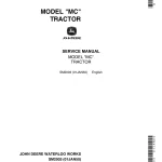 John Deere Tractor MC Service Manual