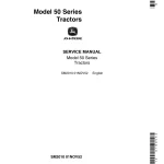 John Deere Tractors 50 Series Service Manual