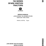 John Deere Tractors 720 Series Spark Ignition Service Manual