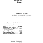 John Deere 200D and 200DLC Excavator Repair Manual