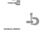 John Deere Crawler Bulldozer 400G tm1412 Technical Manual