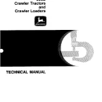 John Deere Crawler Tractors & Crawler Loaders 350B tm1032 Technical Manual