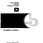 John Deere Crawler Tractors JD450B tm1033 Technical Manual