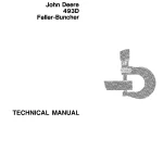 John Deere Feller Buncher 493D tm1415 Technical Manual