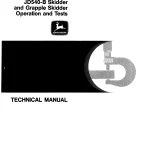 John Deere Grapple Skidder JD540-B tm1139op Technical Manual