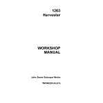 John Deere Harvester 1263 TM1962 Workshop Manual