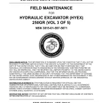 John Deere Hydraulic Excavator HYEX 250GR V3 of 5 TM12141AIN3 Field Maintenance Technical Manual