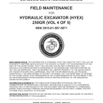 John Deere Hydraulic Excavator HYEX 250GR V4 of 5 TM12141AIN4 Field Maintenance Technical Manual