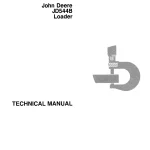 John Deere Loaders JD544B tm1094 Technical Manual
