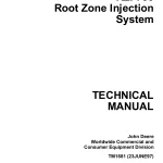 John Deere Root Zone Injection System RZI 700 tm1681 Technical Manual