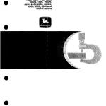 John Deere Tractors 1350 1550 1750 1850 1950 2250 2450 2650 2850 3050 3550 3650 Technical Manual