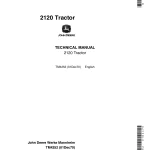 John Deere Tractors 2120 tm4252 Technical Manual