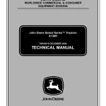 John Deere Tractors X130R TM109219 Technical Manual
