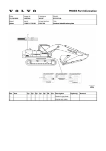EC235C NL Volvo Excavator Part Manual