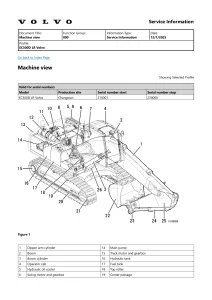 ЕC300D LR Volvo Excavator Service Manual