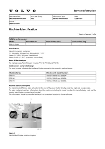 PF6170 Volvo Wheeled Pavers Service Manual