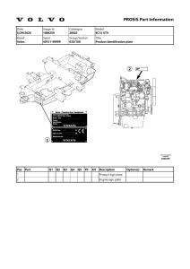 EC13 XTV Volvo Compact Excavators Part Manual1