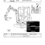 EC14 Volvo Compact Excavators Part Manual1