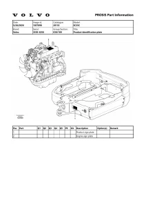 EC35C Volvo Compact Excavators Part Manual1