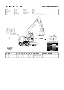 EW200 Volvo Excavators Part Manual1